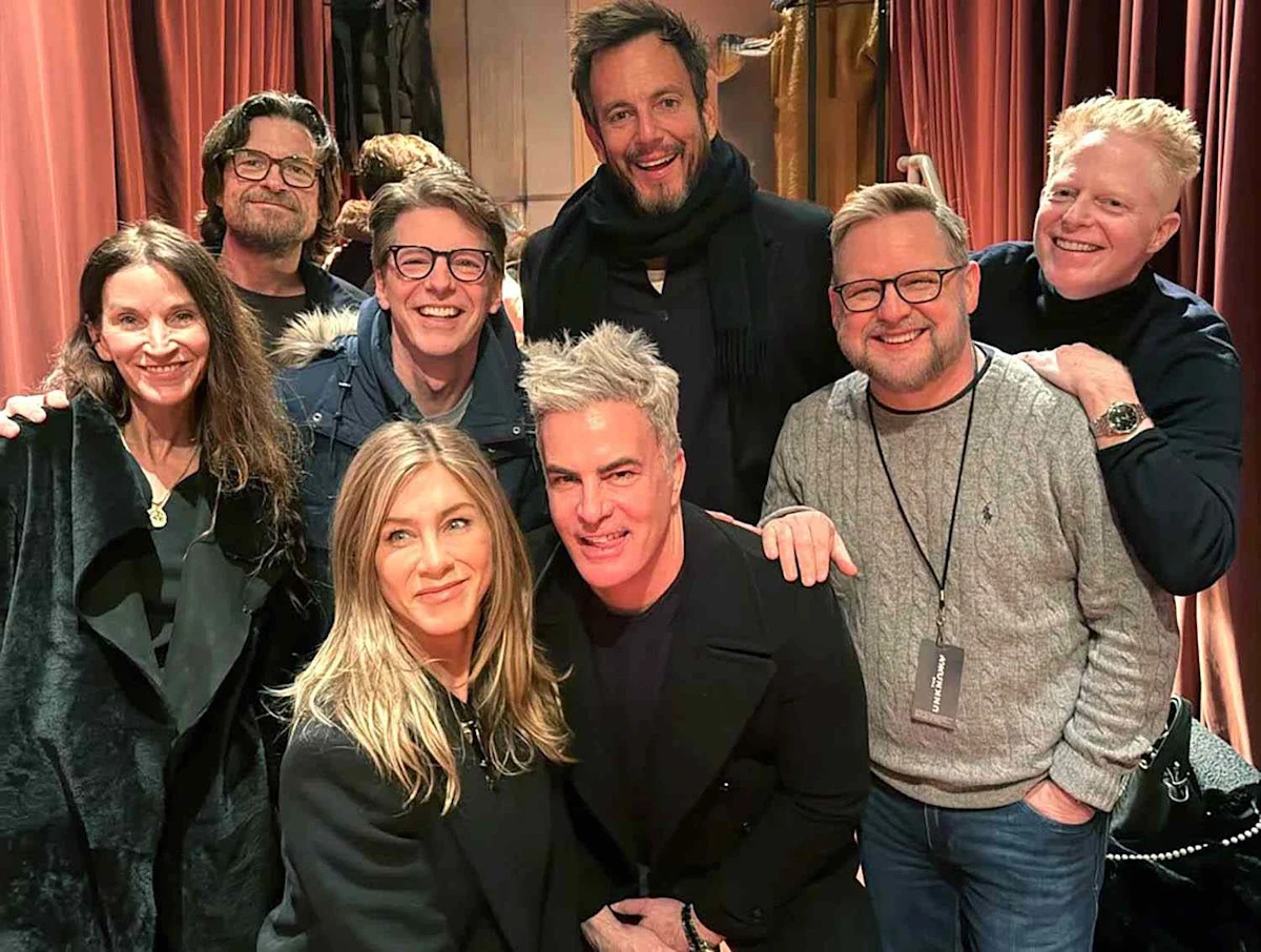 Jennifer Aniston, Jason Bateman, Will Arnett, Bradley Cooper and Gigi Hadid Visit Sean Hayes' Off-Broadway Play