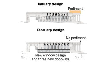 What Trump’s Latest East Wing Designs Show