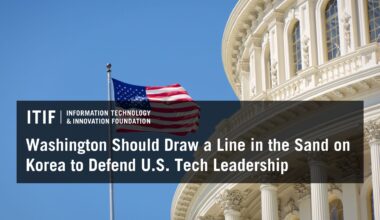 Washington Should Draw a Line in the Sand on Korea to Defend U.S. Tech Leadership