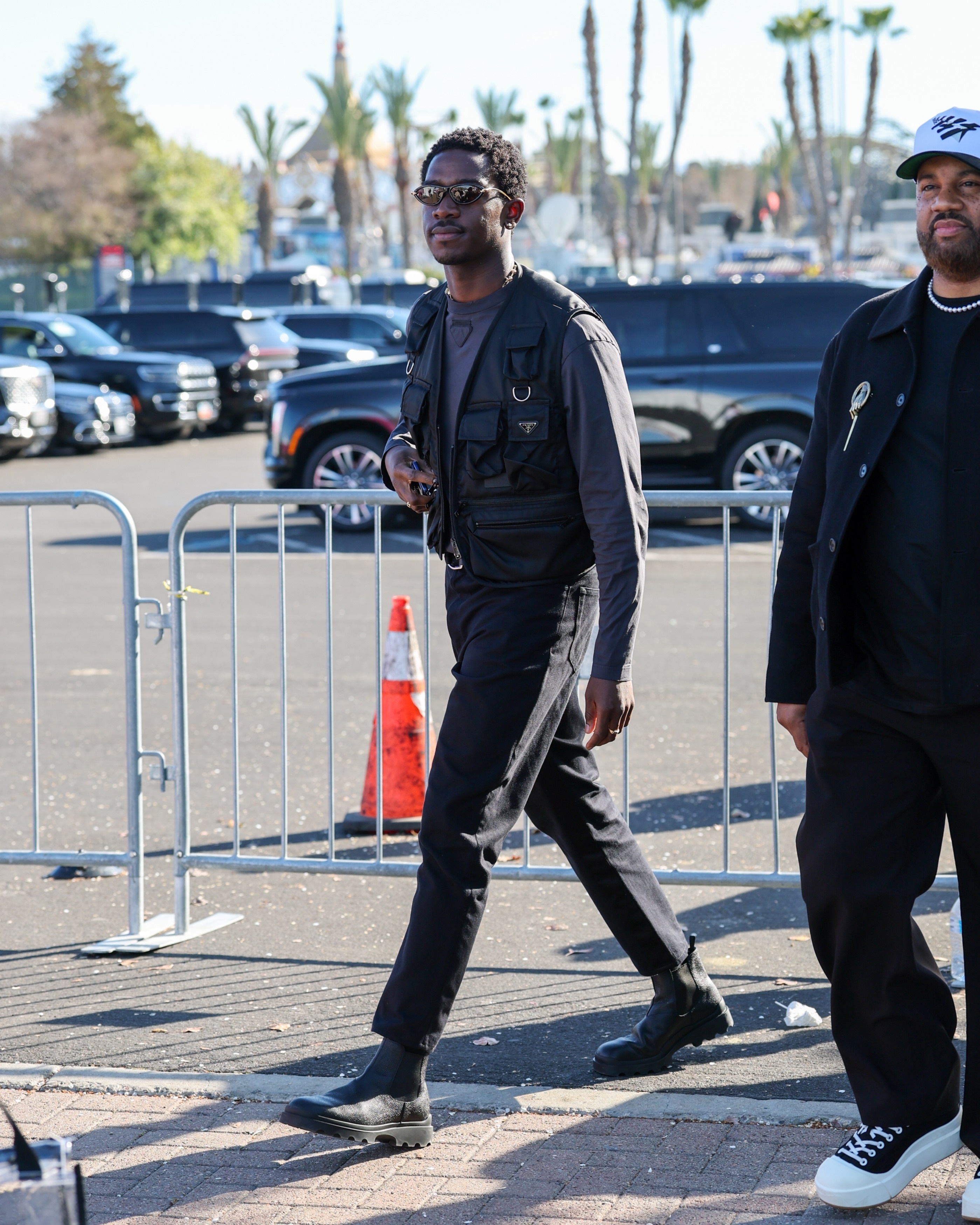 Damson Idris attends Super Bowl 60