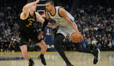 Fox and Wembanyama lead the Spurs past the Warriors 126-113 for their 6th straight win :: WRAL.com