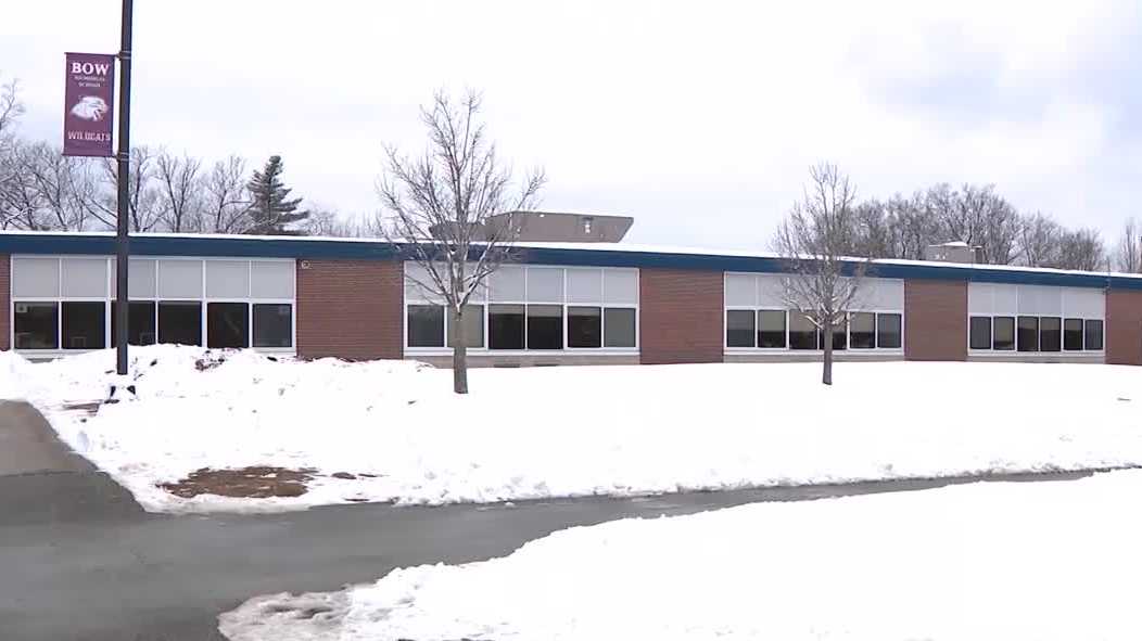 Person struck by car outside school in Bow, New Hampshire
