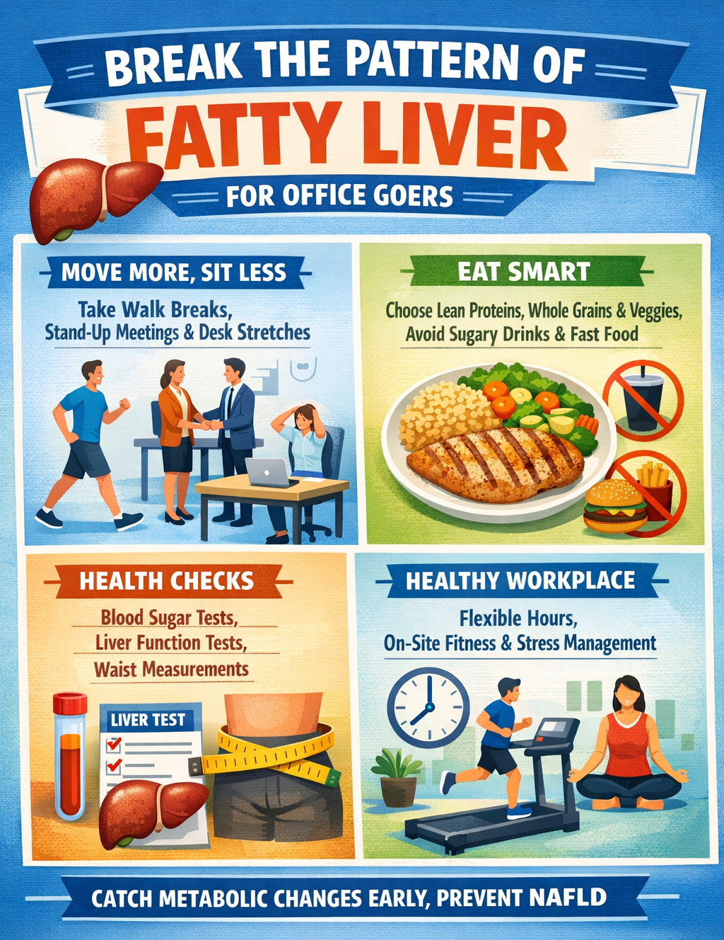 A fatty liver is a marker of deeper metabolic imbalance Fatty liver