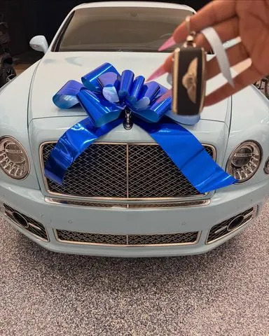 Megan Thee Stallion shows off her new Bentley Megan Thee Stallion/Instagram