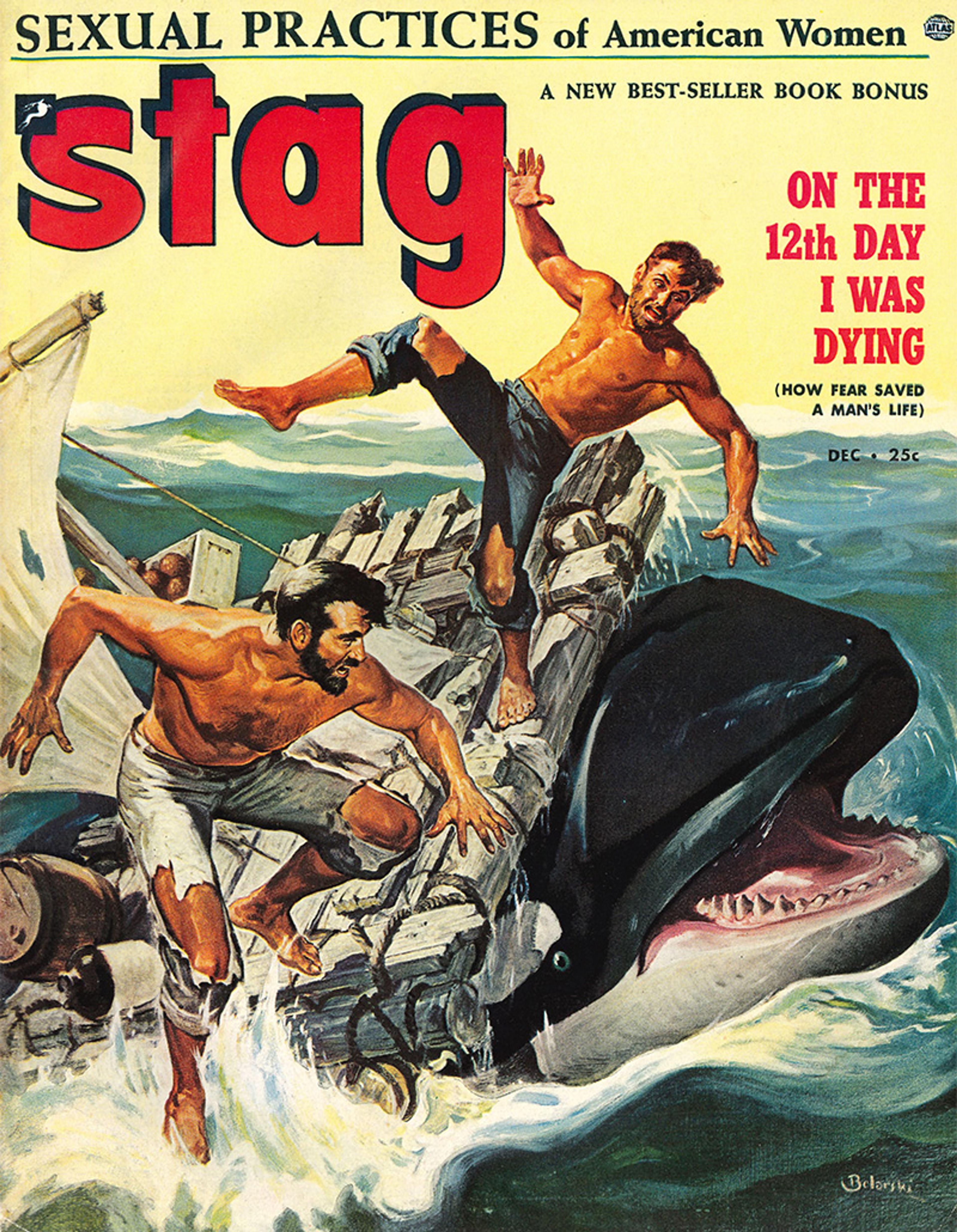 Cover of a vintage magazine titled