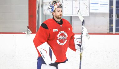 Clay Stevenson will be in net against Flyers, start both games of back-to-back