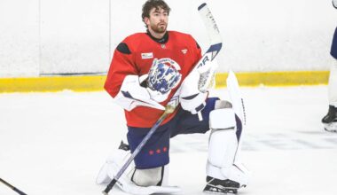 With Charlie Lindgren on injured reserve, one of the Capitals’ minor league goaltenders must be on their NHL roster throughout the Olympic break