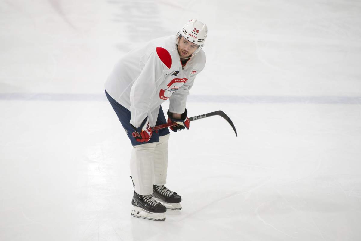 The Capitals will likely need to make a roster move ahead of their return game against the Flyers