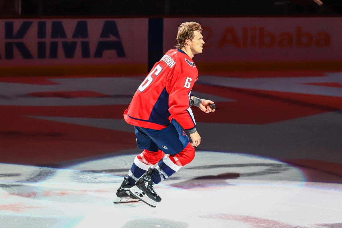 Jakob Chychrun scores goal of the year candidate for an NHL defenseman, hits 20 goals with Capitals for second consecutive season