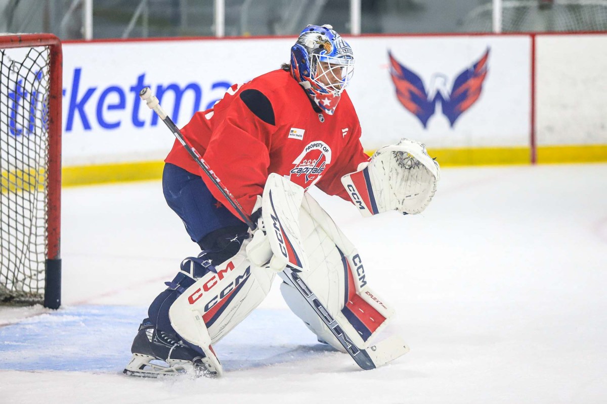 Capitals sign goaltender Mitch Gibson to two-year, two-way contract