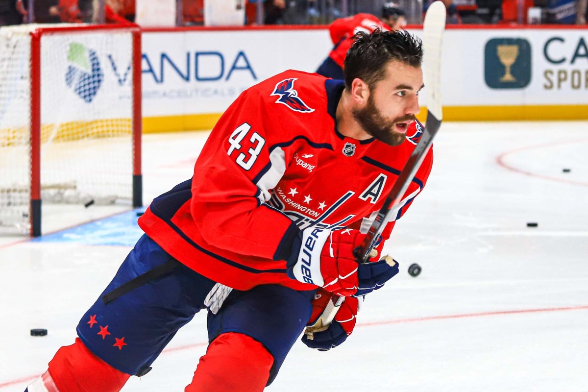 Dylan Larkin on Tom Wilson’s thunderous body check that sent him flying into boards during Gold Medal Game: ‘I haven’t got hit like that in a long time’