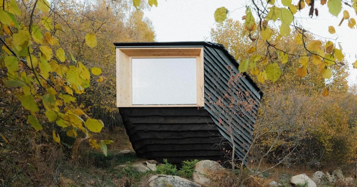 an ecological shelter by iaac embedded in the pyrenees