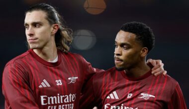 Timber, Saka + Odegaard not seen in training