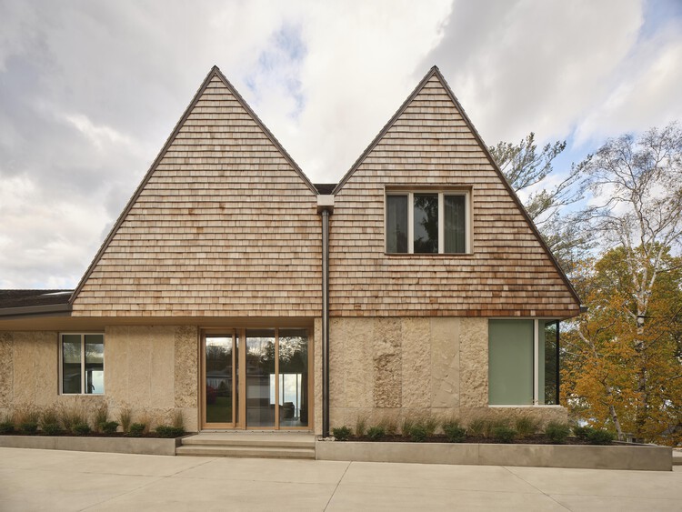 Georgian Bay Beach House / &Pierre - Exterior Photography, Wood