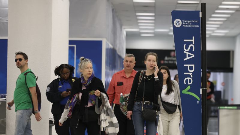 DHS suspends trusted-traveler programs TSA PreCheck and Global Entry as partial shutdown drags on