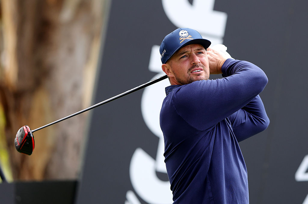 Bryson DeChambeau Stone-Cold Tops Tee Shot At LIV Adelaide: Watch