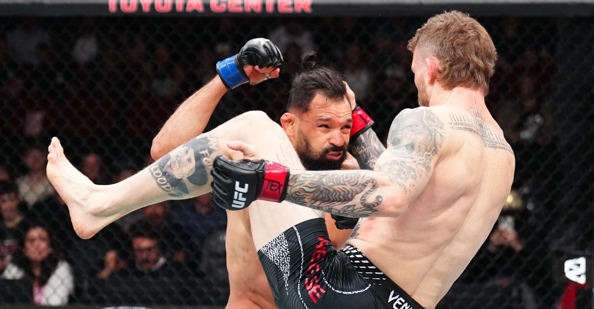 ‘Pereira will milk anything’: Pros react to suspicious fouls in Michel Pereira win at UFC Houston