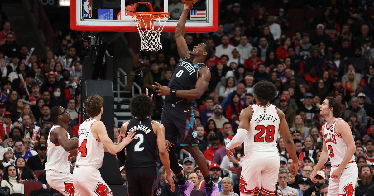 Detroit Pistons top Chicago Bulls 126-110 for 5th straight win