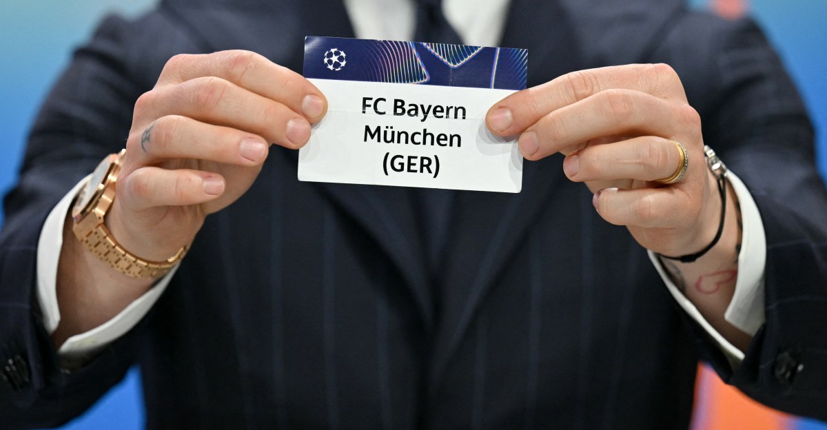 Bayern Munich will play winner of Real Madrid vs. Manchester City in Champions League quarterfinal; PSG, Liverpool, Chelsea, Galatasaray loom in semifinal