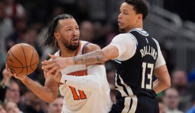 Brunson scores 27 points, Anunoby 24 as Knicks cruise past Bucks 127-98