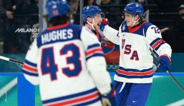 USA vs. Slovakia live score, updates: Larkin, Thompson goals have U.S. ahead after first period