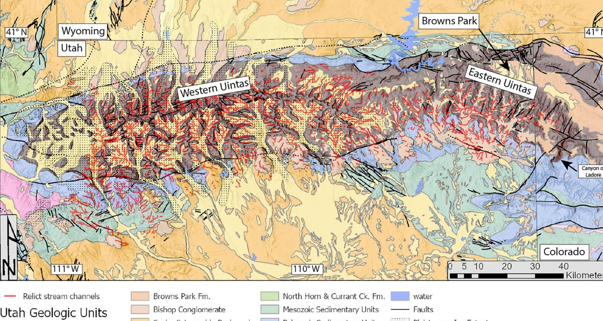 Green River defies nature as it flows uphill for roughly 100 miles