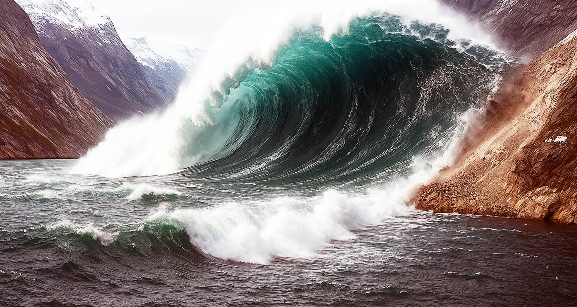 650-foot mega-tsunami sends seismic waves around world