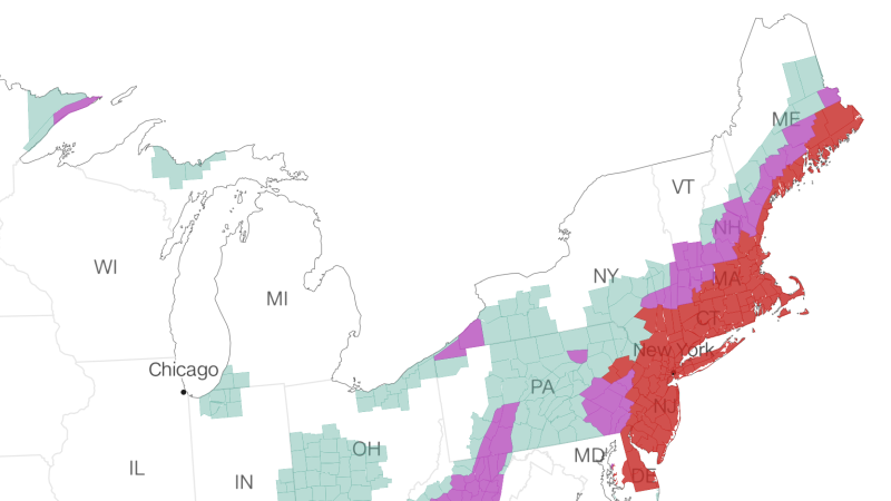 Tracking the February 2026 bomb cyclone in maps and charts