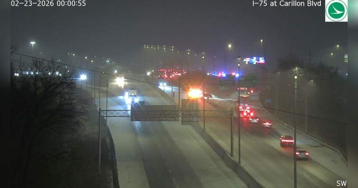All lanes closed on I-75 SB in Montgomery County due to semi crash – WHIO TV 7 and WHIO Radio
