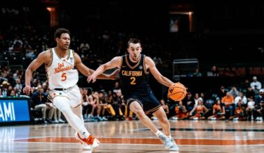 Cal Outlasts Miami in a Hard-Fought 86-85 Victory