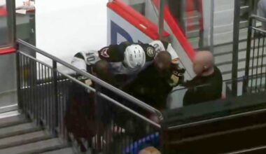 Ilya Protas returns from blindside hit, injury scare against Laval: ‘I was a little worried this would be another guy who may be out for a while’