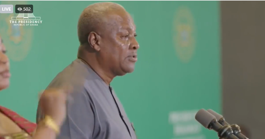 Stabilisation alone won't transform economy - Mahama