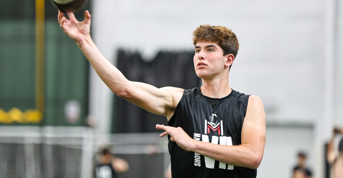 2027 four-star QB Peter Bourque decommits from Michigan Football