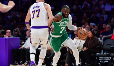 Grades for LeBron, Luka Dončić, Austin Reaves in Lakers loss vs Celtics