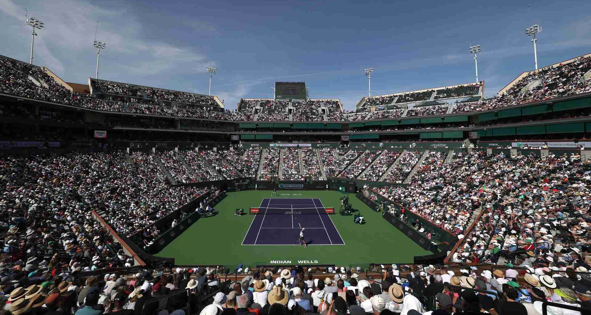 The 2026 BNP Paribas Open runs 4-15 March.