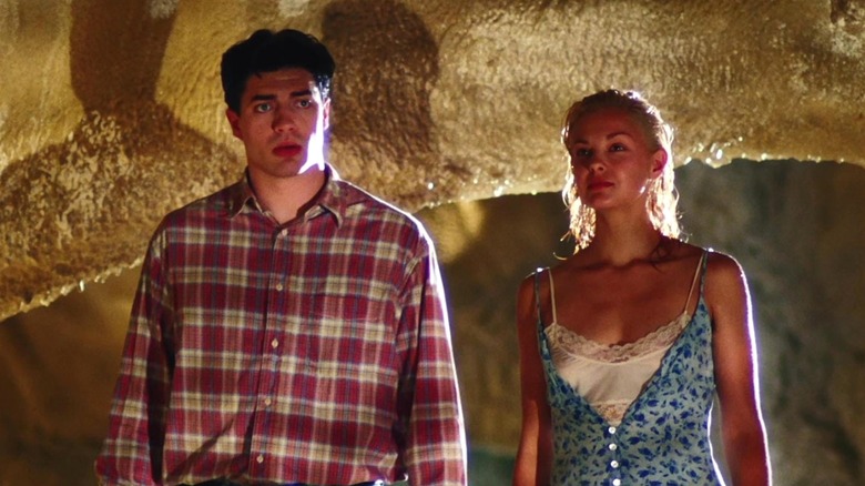 Darkly and Callie visit the ancient cave together in The Passion of Darkly Noon