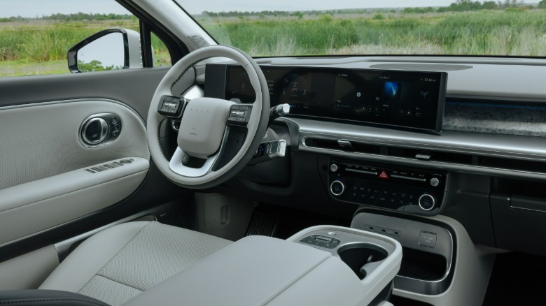 Interior of a Hyundai Ioniq 9