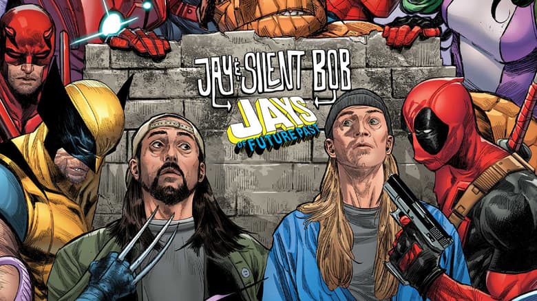 Pop Culture Icons Jay & Silent Bob Crash the Marvel Universe in 'Jay & Silent Bob: Jays of Future Past' #1