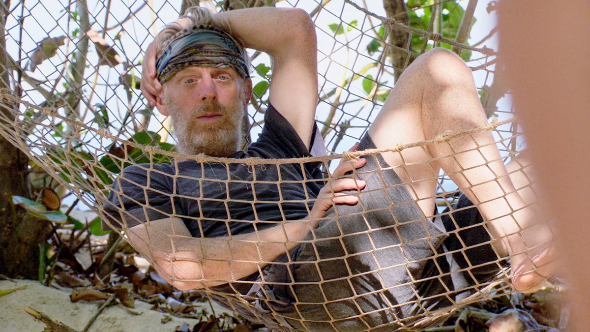 Mike White on season 37 of "Survivor" in the summer of 2018.