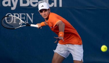 Rafael Jodar defeats Ethan Quinn in straight sets on Tuesday in Delray Beach.