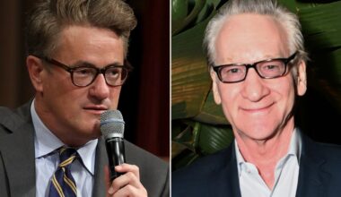 Joe Scarborough, Bill Maher