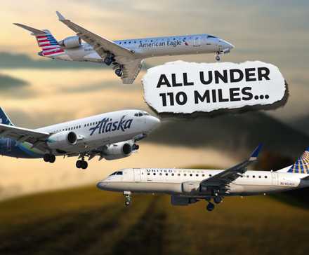 Just 18 Minutes The US' Shortest Commercial Jet Routes