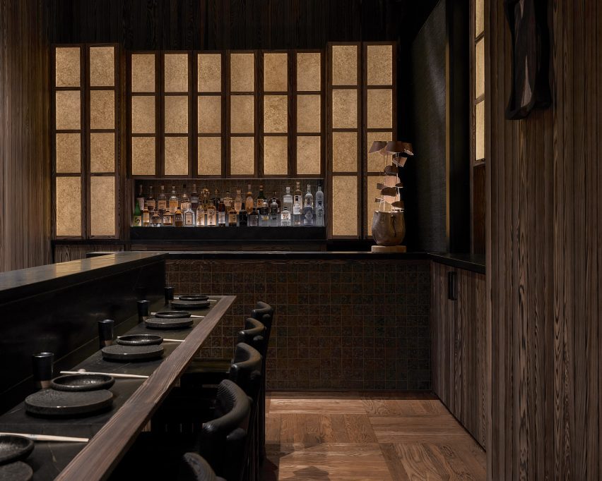 Custom-made furniture by Kelly Wearstler