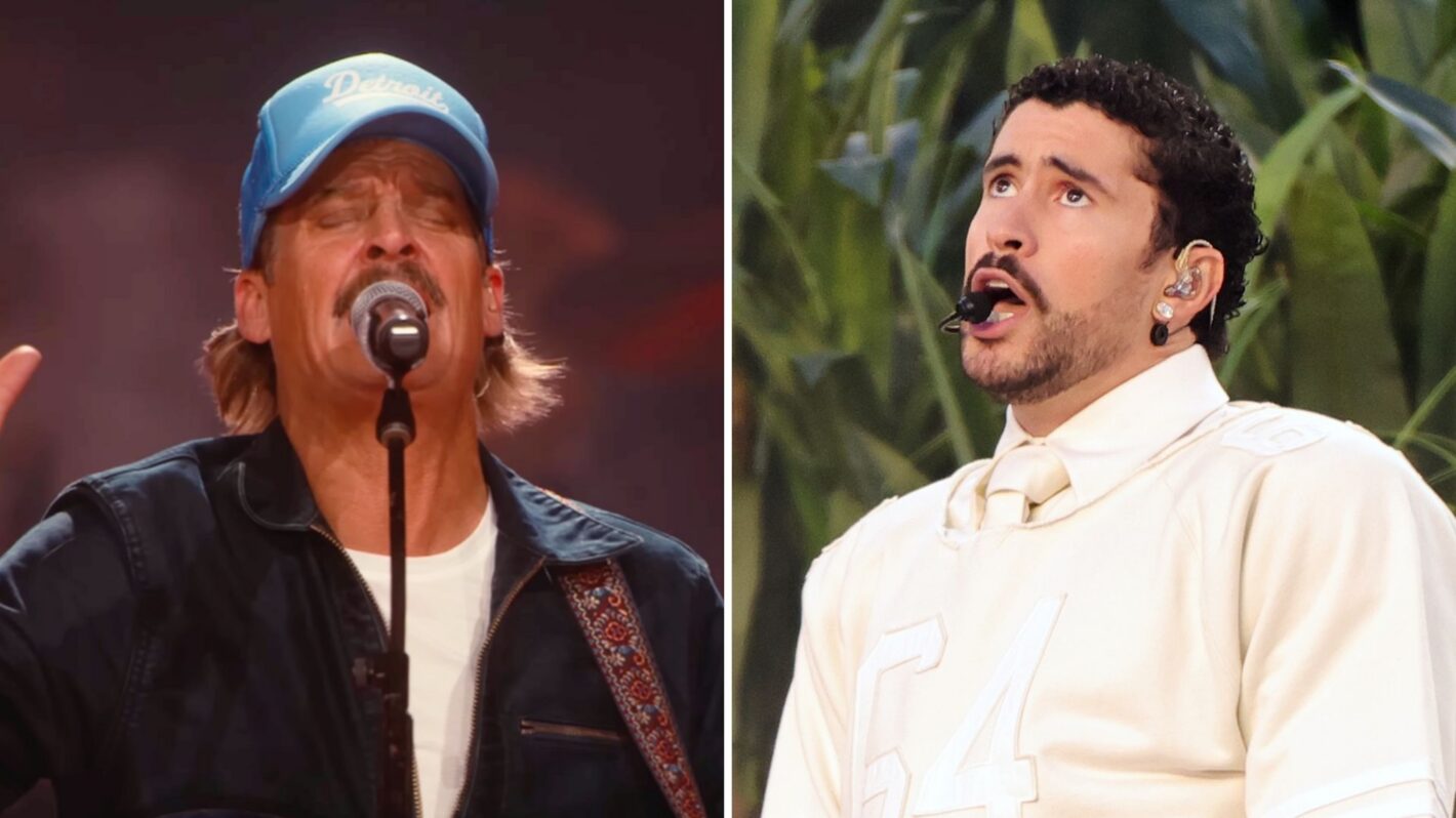 Kid Rock and Bad Bunny