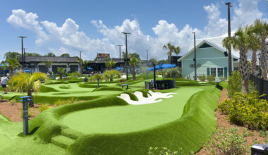 The 'Mini Golf Capital Of The World' Brims With Dozens Of Fun Unique Courses In A Beachy Paradise City