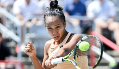 Canada's Leylah Fernandez upsets Liudmila Samsonova at Dubai Tennis Championships