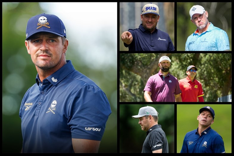 A number of LIV Golf's biggest names, including Bryson DeChambeau, Jon Rahm and Sergio Garcia, have reacted to the league's decision to change to 72 holes.