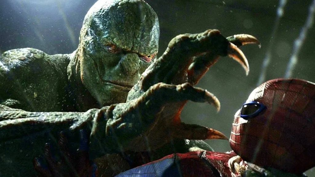 Rhys Ifans as Lizard in The Amazing Spider-Man