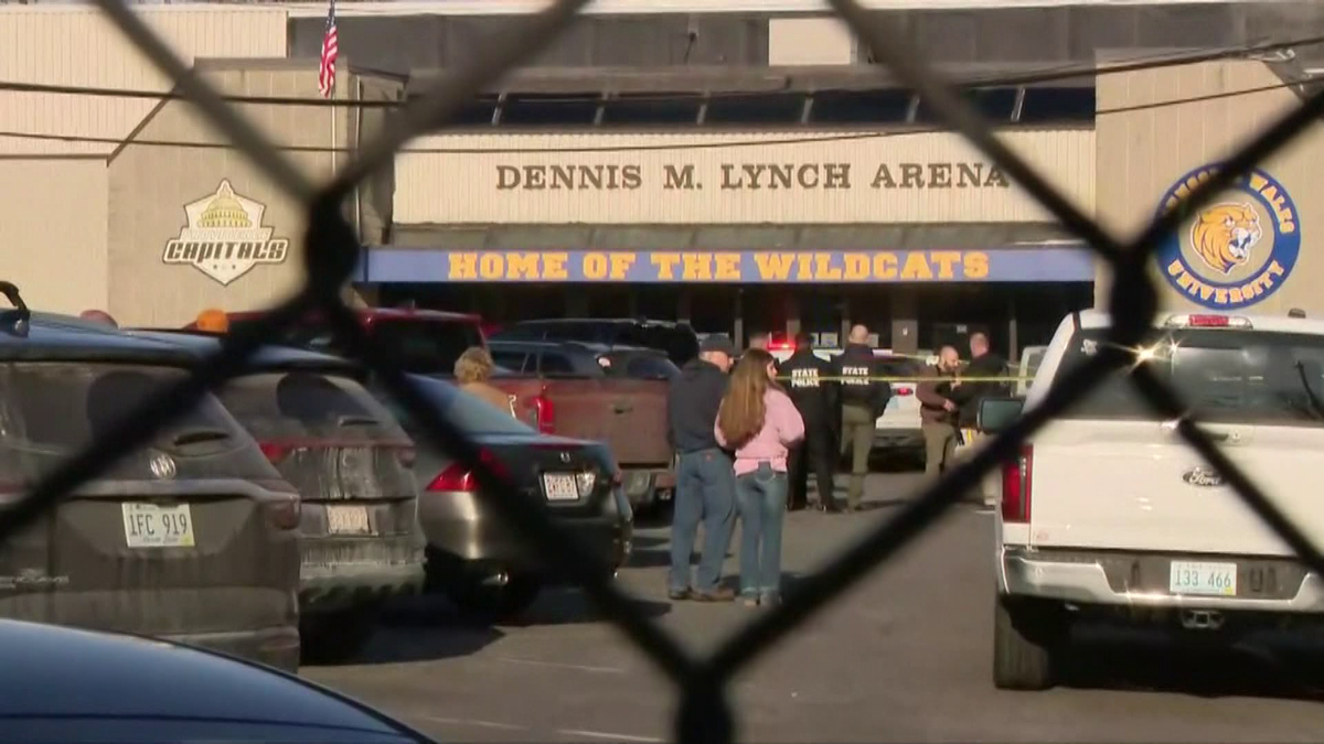 2 killed, gunman dead, in shooting at Rhode Island high school hockey game