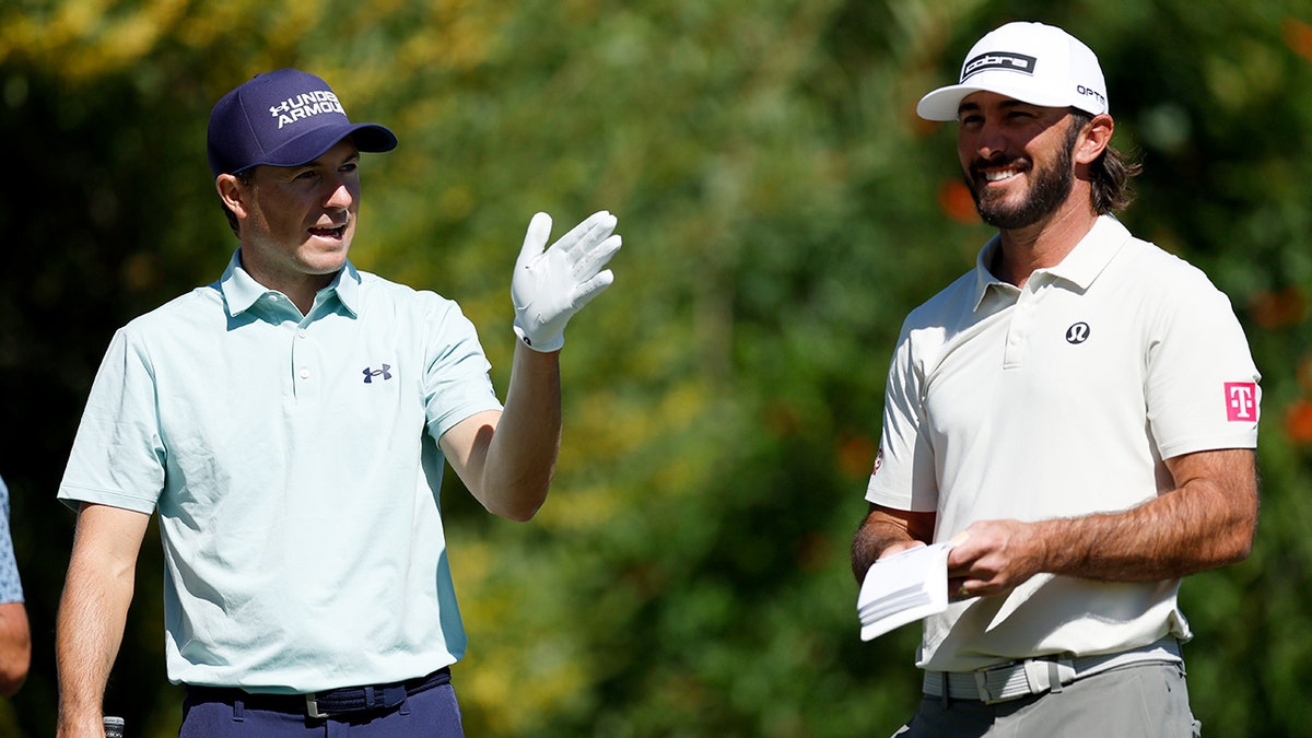 Jordan Spieth and Max Homa talk